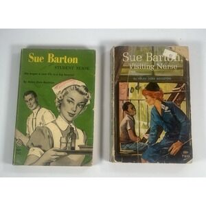 Vintage Sue Barton Nurse Book Lot Student Nurse Visiting Nurse 1960s Scholastic
